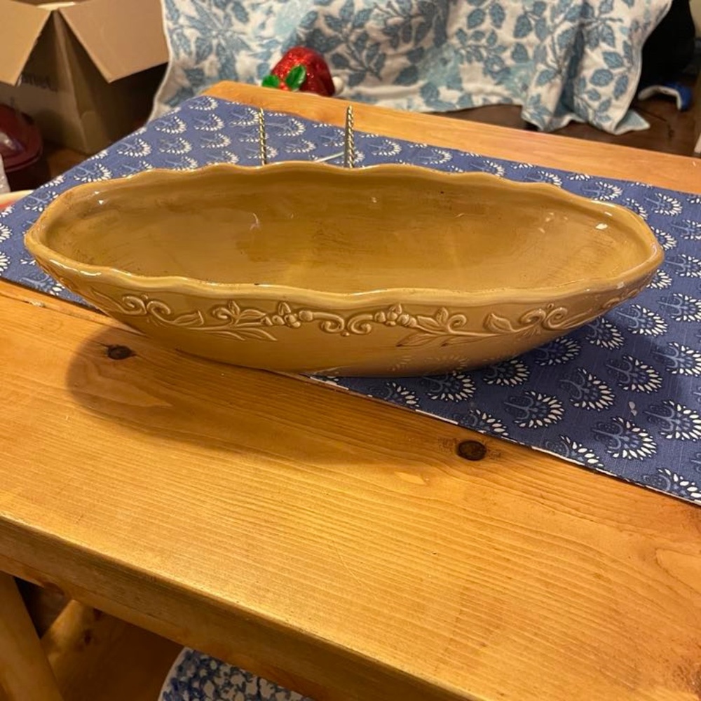 Beautiful Oblong Bowl